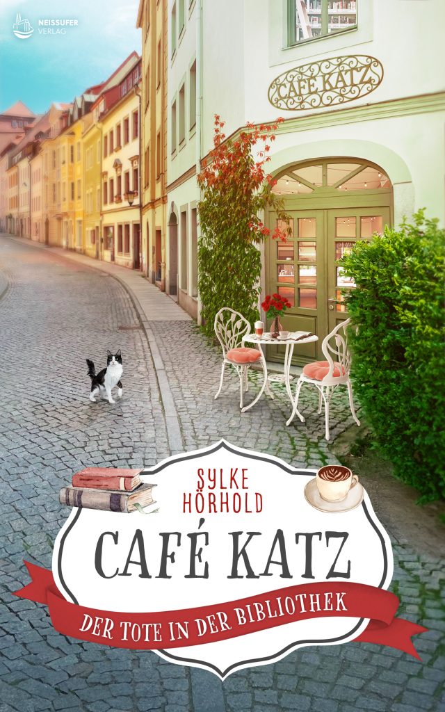 Cover Cafe Katz - Der Tote in der Bibliothek